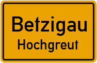 Kemptener-Wald-Straße in BetzigauHochgreut