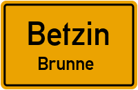 Straßen in Betzin Brunne