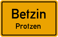 Straßen in Betzin Protzen