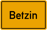 Betzin in Brandenburg