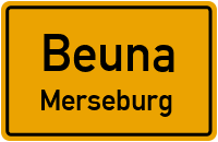 Naumburger Straße in BeunaMerseburg