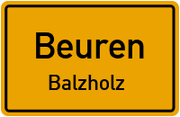 Goethestraße in BeurenBalzholz