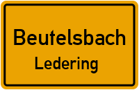 Ledering in BeutelsbachLedering
