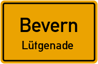 Kurze Straße in BevernLütgenade