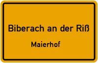 Maierhof in Biberach an der RißMaierhof