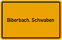 Branchenbuch von Biberbach, Schwaben auf onlinestreet.de