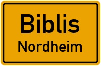 Merowingerstraße in BiblisNordheim