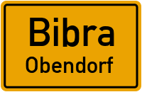 Straßen in Bibra Obendorf