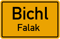 Straßen in Bichl Falak
