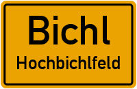 Straßenverzeichnis Bichl Hochbichlfeld