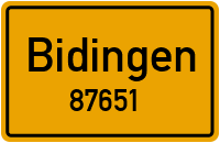 87651 Bidingen
