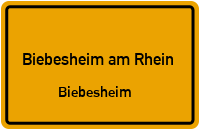 Stockstädter Straße in Biebesheim am RheinBiebesheim