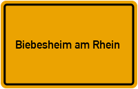 Wo liegt Biebesheim am Rhein?