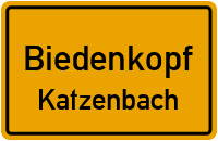 Ortsstraße in BiedenkopfKatzenbach