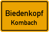 Wiesenhofstraße in 35216 Biedenkopf (Kombach)