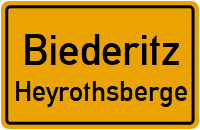 Tangergasse in BiederitzHeyrothsberge
