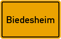 Monsheimer Straße in Biedesheim