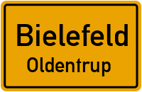 Bechterdisser Straße in BielefeldOldentrup