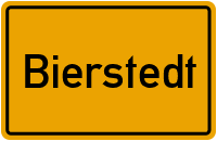 City Sign Bierstedt