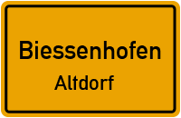 Mühlenstraße in BiessenhofenAltdorf