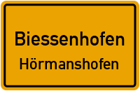 Geltnachstraße in BiessenhofenHörmanshofen