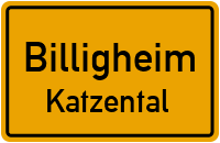 Gottfried-Keller-Straße in BilligheimKatzental