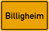Wo liegt Billigheim?