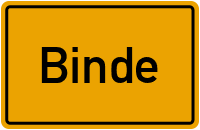 Binde in Sachsen-Anhalt