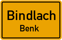 Straßen in Bindlach Benk