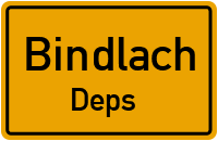 Bindlacher Straße in BindlachDeps