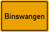 Binswangen in Bayern