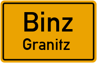 Rosenweg in BinzGranitz