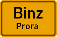 Dritte Straße in BinzProra