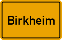 Hauptstraße in Birkheim