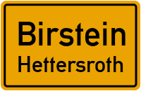 Marktweg in BirsteinHettersroth
