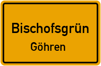 Göhren in 95493 Bischofsgrün (Göhren)