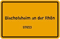 97653 Bischofsheim an der Rhön