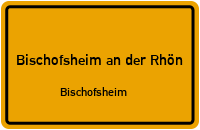Alte Str. in 97653 Bischofsheim an der Rhön (Bischofsheim)