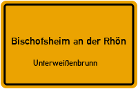 Floßgrabenweg in 97653 Bischofsheim an der Rhön (Unterweißenbrunn)