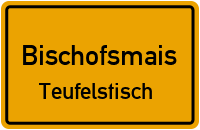 Straßenverzeichnis Bischofsmais Teufelstisch