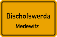 Gartenstraße in BischofswerdaMedewitz