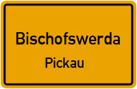 Pickauer Dorfweg in BischofswerdaPickau
