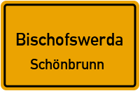 Alte Bahnhofstraße in BischofswerdaSchönbrunn