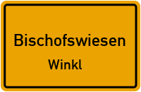 Straßenverzeichnis Bischofswiesen Winkl