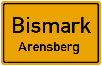 Arensberger Dorfstraße in BismarkArensberg