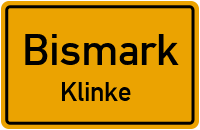 Klinker Dorfstraße in BismarkKlinke