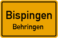 Sachsenstraße in BispingenBehringen