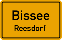 Straßen in Bissee Reesdorf