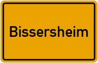 City Sign Bissersheim