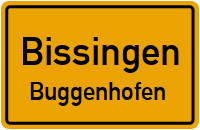 Straßenverzeichnis Bissingen Buggenhofen